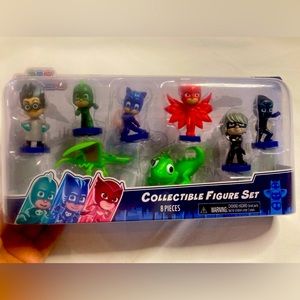 Collectible Pj mask figure set 8 pieces